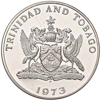 TRINIDAD E TOBAGO  10 Dollari 1973 ... 