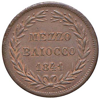 Gregorio XVI (1831-1846) Mezzo ... 