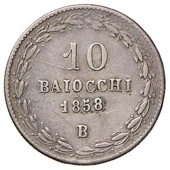 Pio IX (1846 - 1878) Bologna - 10 ... 
