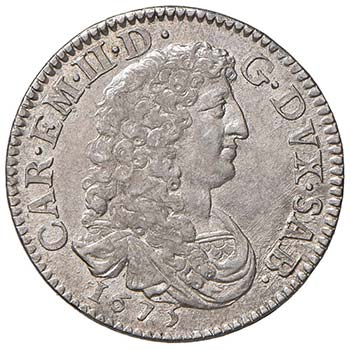 Carlo Emanuele II (1648-1675) Lira ... 