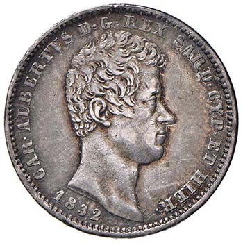 Carlo Alberto (1831-1849) Lira ... 