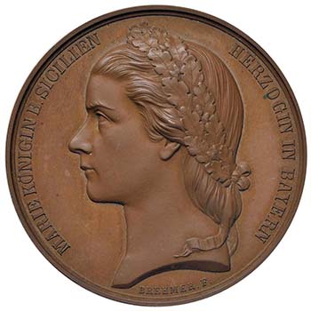 Medaglia 1861 - Per la regina di ... 