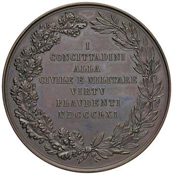 Medaglia 1861 - Per Alessandro ... 
