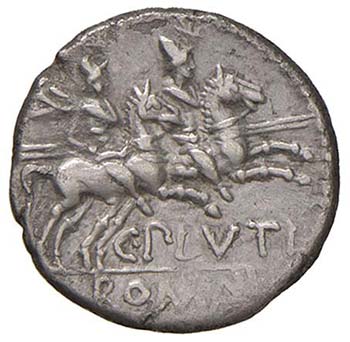 C. Plutius - Denario (121 a.C.) ... 