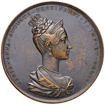 Medaglia 1838 Maria Anna di Savoia ... 