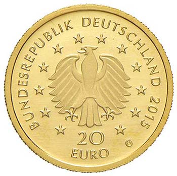 GERMANIA 20 Euro 2015 G - AU (g ... 