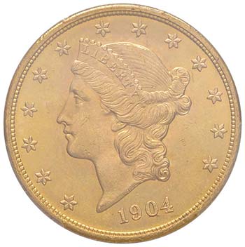 USA 20 Dollari 1904 - KM 74.3 AU ... 