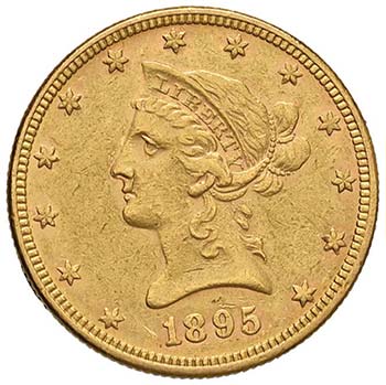 USA 10 Dollari 1895 - Fr. 158 AU ... 