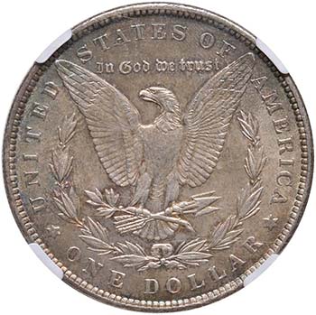 USA Dollar 1890 - AG In slab NGC ... 