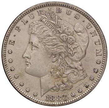 USA Dollaro 1880 - KM 110 AG (g ... 