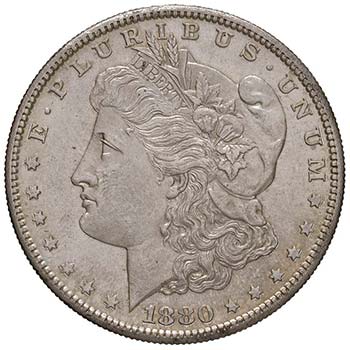 USA Dollaro 1880 S - KM 110 AG (g ... 
