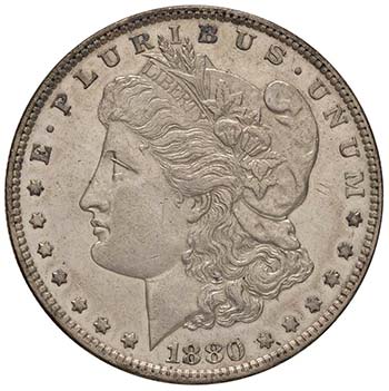 USA Dollaro 1880 O - KM 110 AG (g ... 