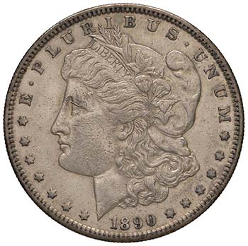 USA Dollaro 1890 S - KM 110 Ag (g ... 