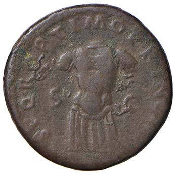 Traiano (98-117) Dupondio - Busto ... 