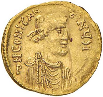 Costantino IV (668-685) Tremisse ... 