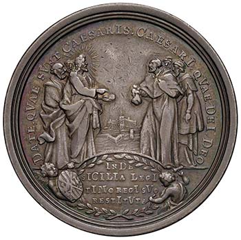 Anno 1720 - Carlo VI - Si proclama ... 