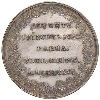 PARMA Medaglia 1816 Ingresso in ... 