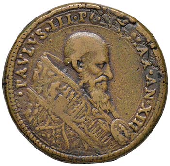 Paolo III (1534-1549) Medaglia A. ... 