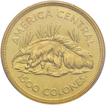 COSTA RICA 1500 Pesos 1974 - KM ... 