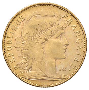 FRANCIA 10 Francs 1901 - Gad. ... 