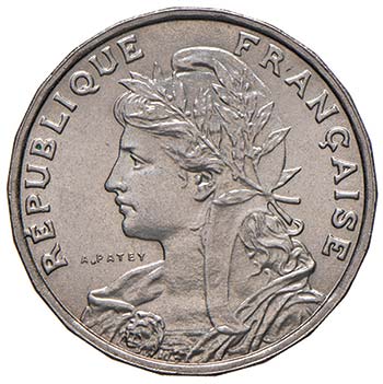 FRANCIA 25 Centimes 1904 - Gad. ... 