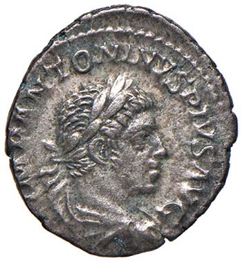 Elagabalo (218-222) Denario - R/ ... 