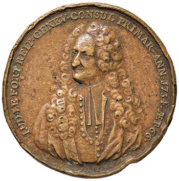 SVIZZERA - Medaglia 1734 Elezione ... 