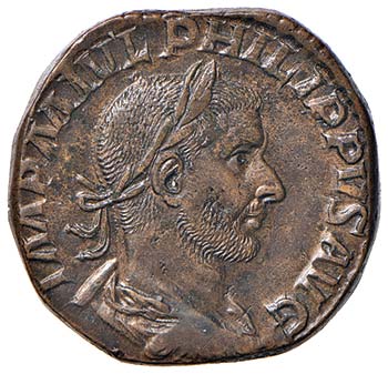 Filippo I (244-249) Sesterzio - R/ ... 