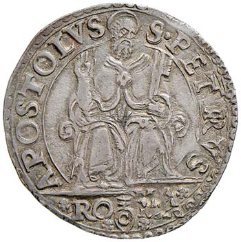Pio IV (1559-1565) Testone - Munt. ... 