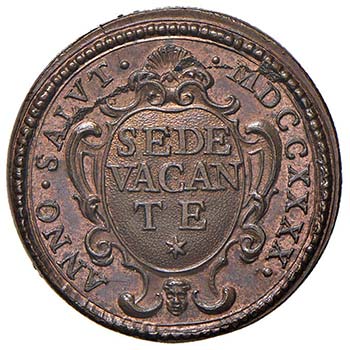 Sede Vacante (1740) Medaglia 1740 ... 