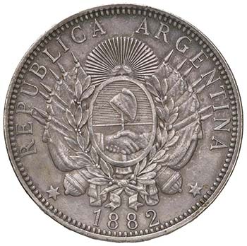 ARGENTINA Peso Patacón 1882 – ... 
