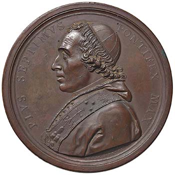Pio VII (1800-1823) Medaglia 1807 ... 
