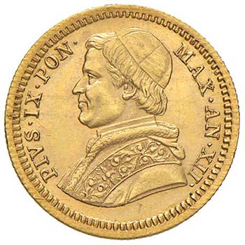 Pio IX (1846-1870) 2,50 Scudi 1857 ... 