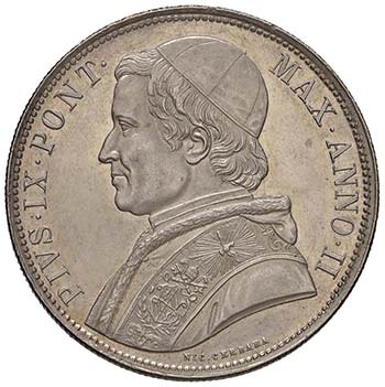 Pio IX (1846-1870) Scudo 1848 A. ... 