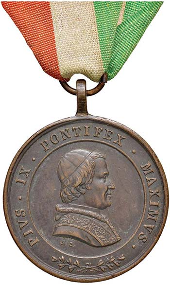 Pio IX (1846-1870) Medaglia 1848 ... 