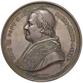 Pio IX (1846-1870) Medaglia 1869 ... 