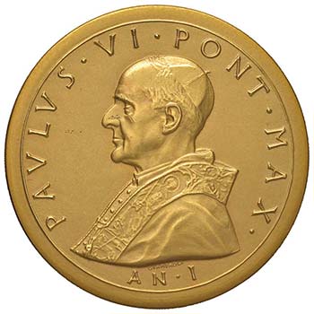Paolo VI (1963-1976) Medaglia ... 