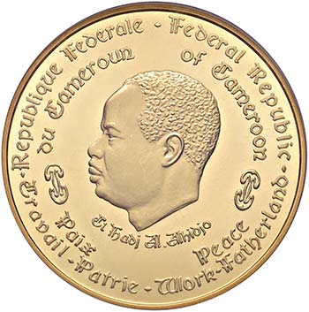 CAMERUN 20.000 Franchi (1970) 10° ... 