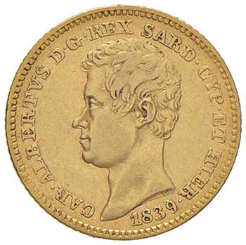 Carlo Alberto (1831-1849) 10 Lire ... 