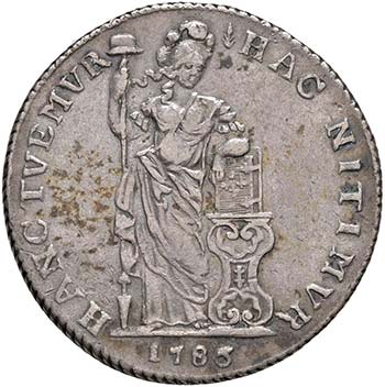 INDONESIA 3 Gulden 1786 – KM 54 ... 