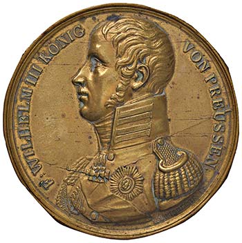1814 Federico Guglielmo III re di ... 