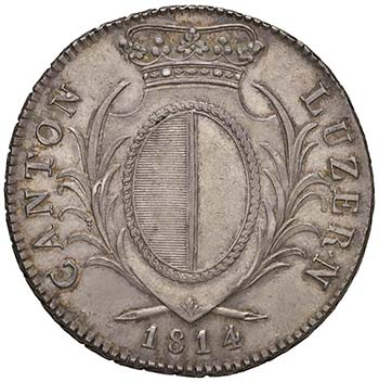 1814 Lucerna – 4 Franchi 1814 ... 