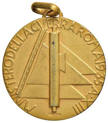 MEDAGLIE FASCISTE - Medaglia 1935 ... 
