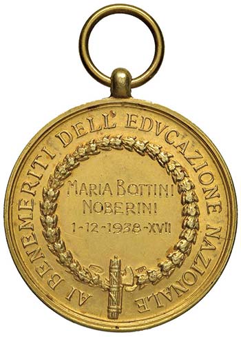 MEDAGLIE FASCISTE - Medaglia 1938 ... 