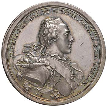 AUSTRIA Medaglia 1766 Matrimonio ... 