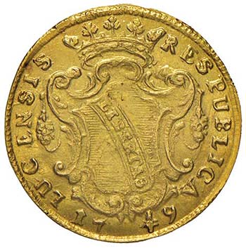 LUCCA Repubblica (1369-1799) Mezza ... 