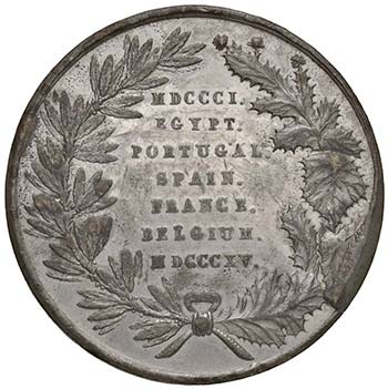 INGHILTERRA Medaglia 1815 - Opus: ... 
