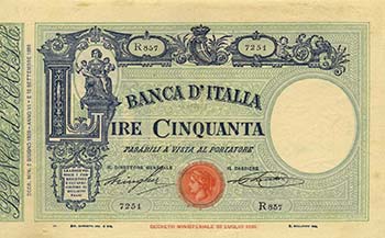 CARTAMONETA Banca d’Italia - 50 ... 