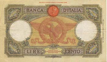 CARTAMONETA Banca d’Italia - 100 ... 