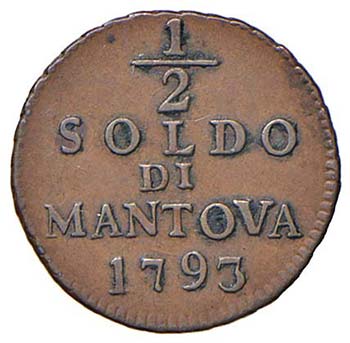 MANTOVA Francesco II (1792-1800) ... 